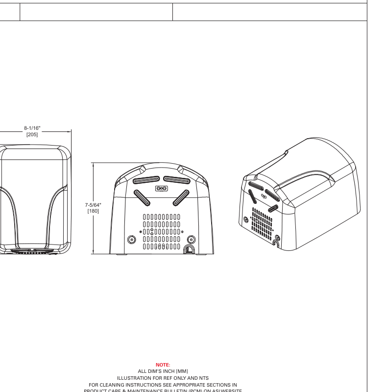 ASI 10-0197-2-93 Line Drawing