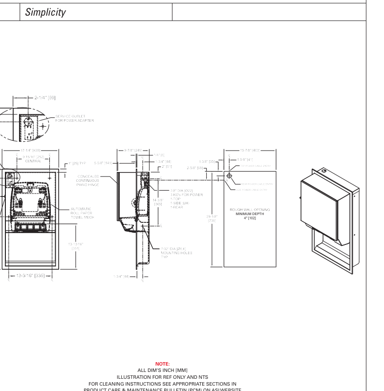 ASI 10-645224AC Line Drawing