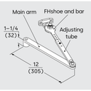 Dorma 8600 FHP Friction Hold-Open Arm