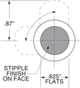 Bobrick 2621-8 Line Drawing