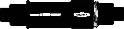 Bobrick 283-604 Line Drawing