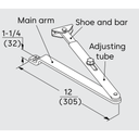 Dorma 8600 AF86P Flat Form Arm