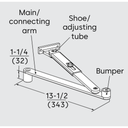 Dorma 8600 IS Integra Cushion Arm