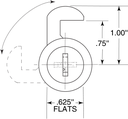 Bobrick 263-39 Line Drawing