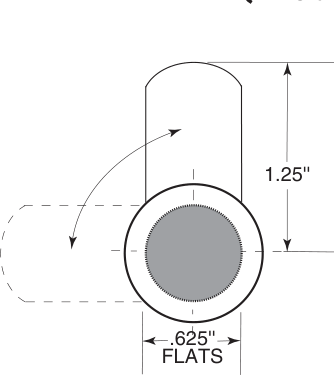 Bobrick 314370-22 Line Drawing