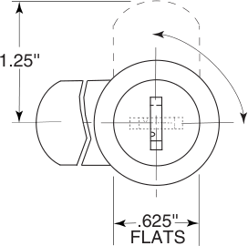 Bobrick 39003-21 Line Drawing