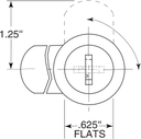 Bobrick 39003-21 Line Drawing