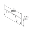 Dorma DP86 plate drawing