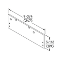 Dorma DP74 plate drawing