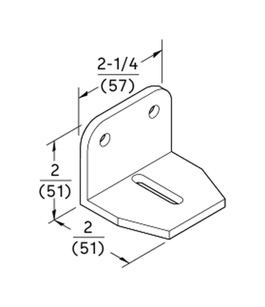 Dorma NFHD plate drawing