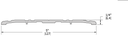 Hager 413SA Line Drawing