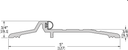 Hager 552S Line Drawing