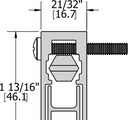 Hager 740S Line Drawing