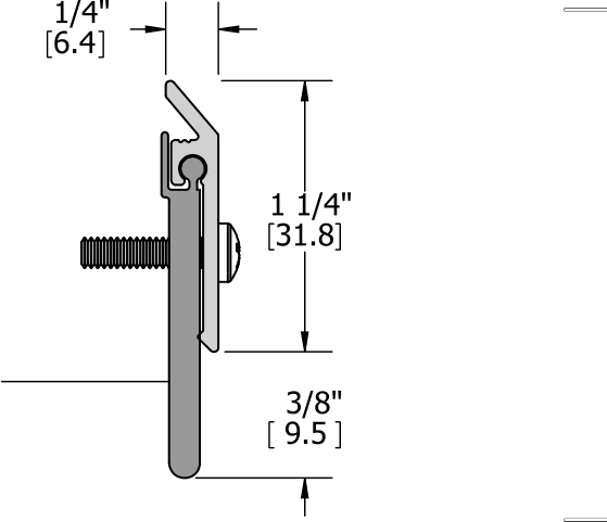 Hager 750S Line Drawing