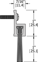 Hager 801S Line Drawing