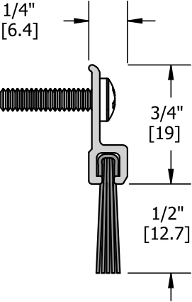 Hager 802SDB Line Drawing