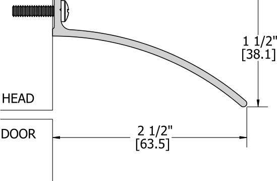 Hager 810SA Line Drawing