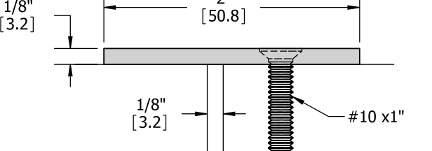 Hager 835S Line Drawing