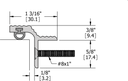 Hager 837SDV Line Drawing