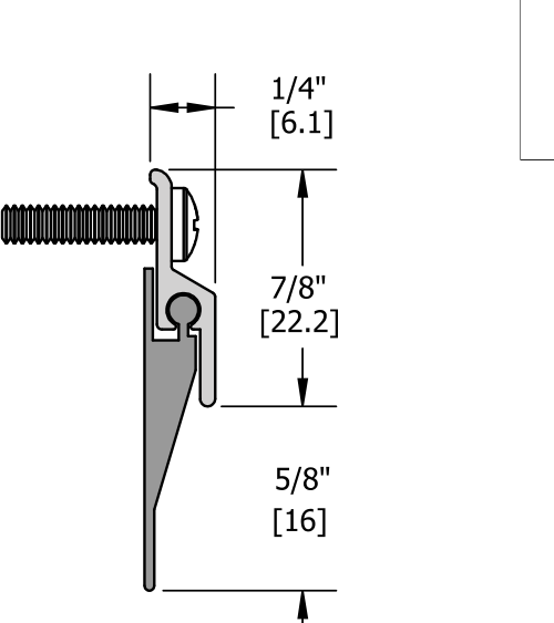 Hager 872S Line Drawing