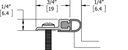 Hager 891SAV Line Drawing