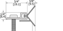 Hager 892S Line Drawing