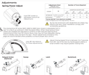 Norton 8000 closer valve adjustments