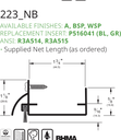 Pemko 223ANB Line Drawing