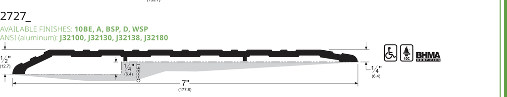 Pemko 2727A Line Drawing