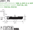 Pemko 2891APK Line Drawing
