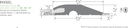 Pemko EV2322BL Line Drawing