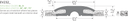Pemko EV232BL Line Drawing