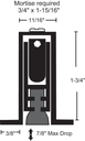 NGP 225SA Line Drawing