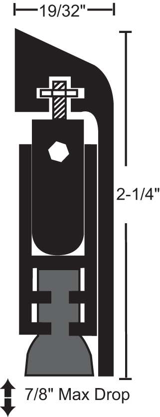 NGP 220NDKB Line Drawing