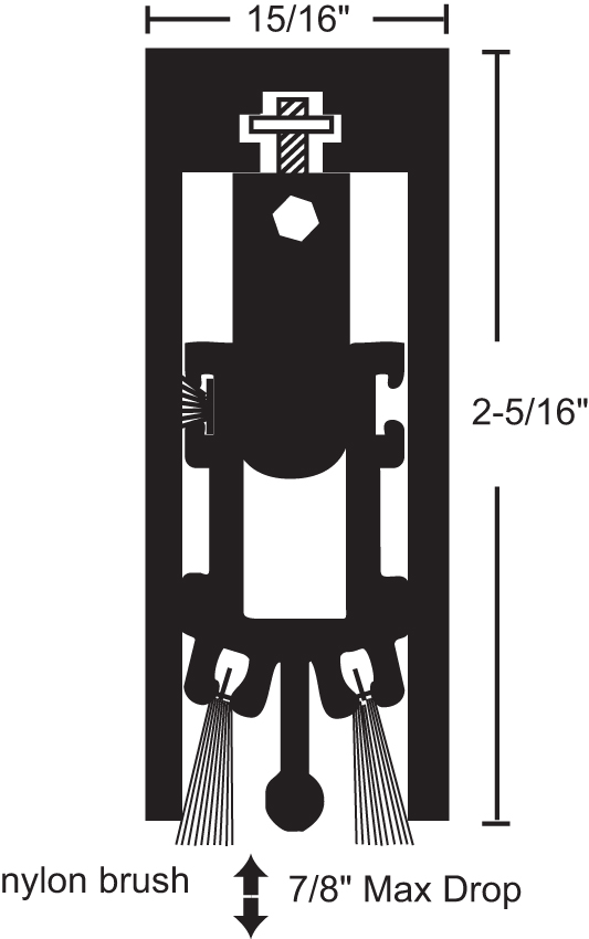 NGP 680DKB Line Drawing