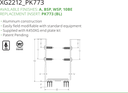 Pemko XG2212APK773BL Line Drawing