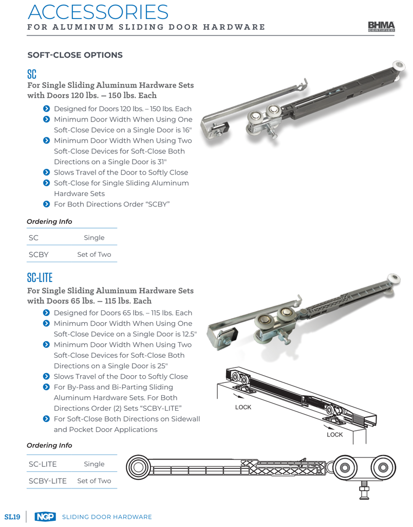 NGP SCBY-LITE Line Drawing