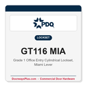 PDQ GT116 MIA original