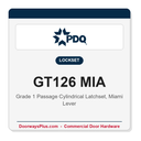 PDQ GT126 MIA original