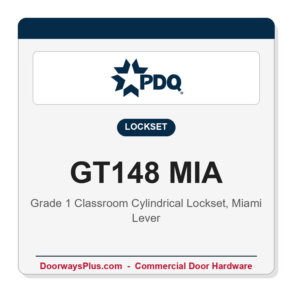 PDQ GT148 MIA original