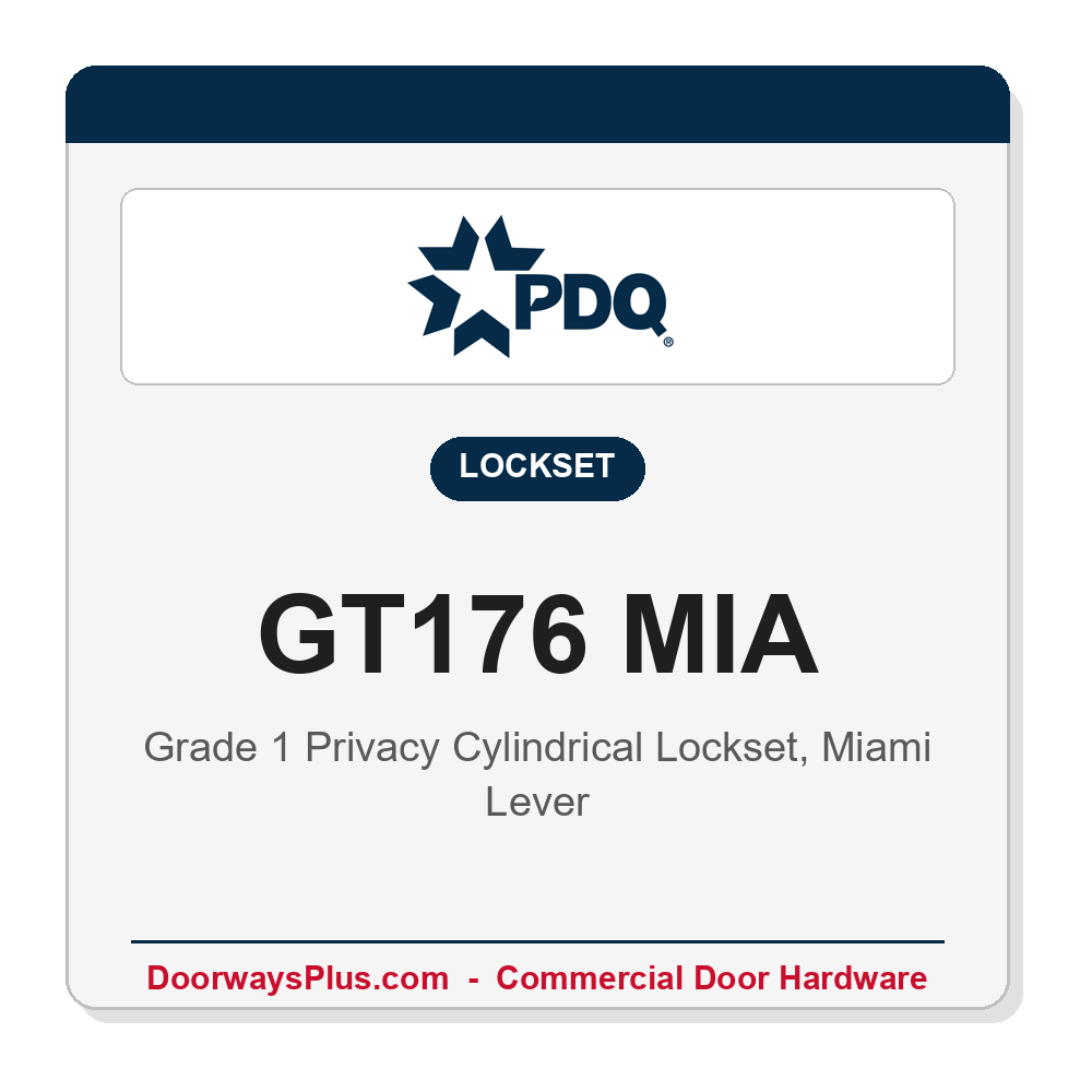 PDQ GT176 MIA original