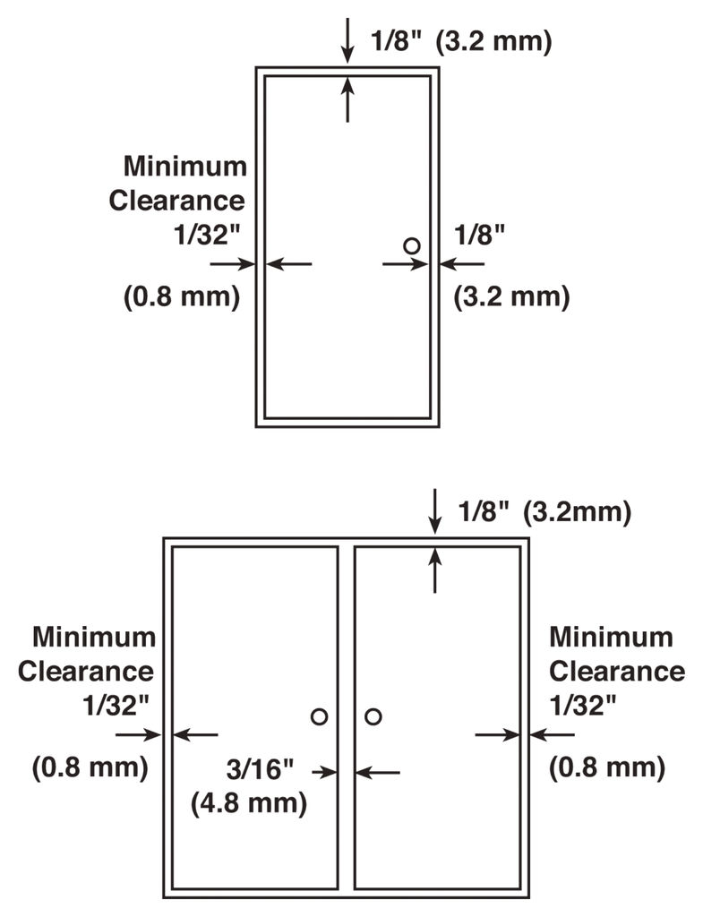 Hager 780-224HD Line Drawing