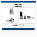 Sargent KP10XG77 LL Stand-Alone Keypad Lockset — Commercial PIN Access
