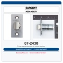 Sargent 07-2430 Guarded Latchbolt – 2-3/4" Backset | 7 Line Series