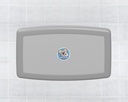 Koala Kare KB300-01 Horizontal Wall-Mounted Baby Changing Station, Grey