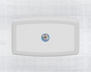 Koala Kare KB300-05 Horizontal Wall-Mounted Baby Changing Station, White Granite