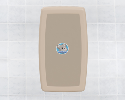 Koala Kare Baby Changing Station - Vertical, KB301-00 Beige