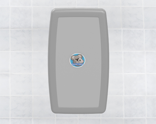 Koala Kare KB301-01 Vertical Baby Changing Station – Grey | Surface Mount