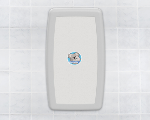 Koala Kare KB301-05 Vertical Baby Changing Station – White Granite