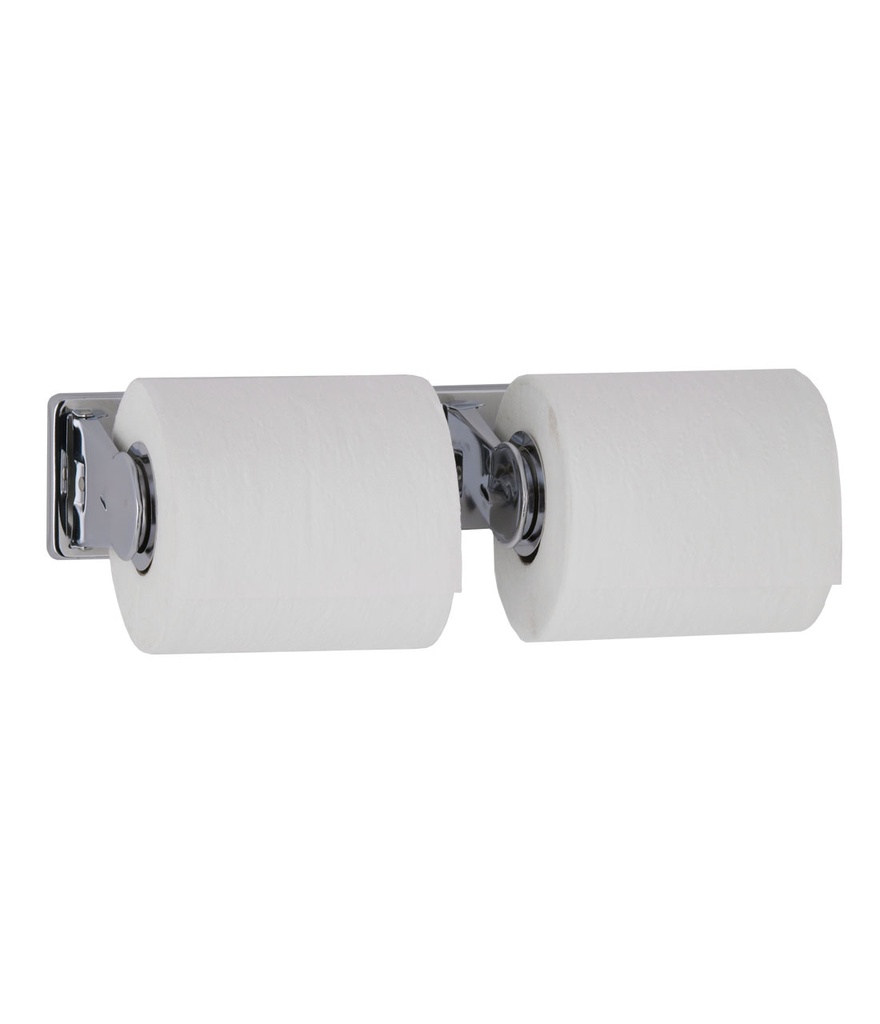 Bobrick B-265 Double Roll Toilet Paper Dispenser – Surface Mount, Polished Chrome